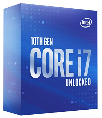 Intel Core i7-10700K Desktop Processor 8 Cores up to 5.1 GHz