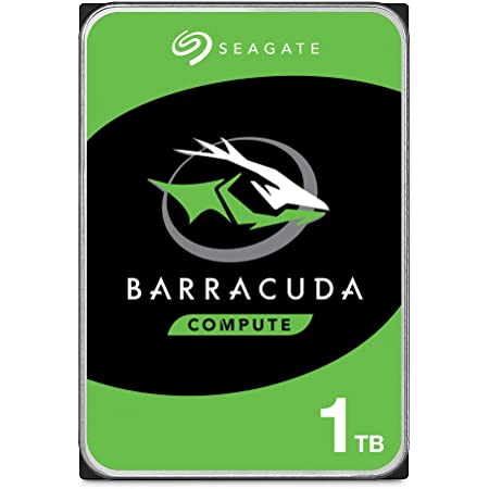 Seagate BarraCuda 1 TB Internal Hard Drive HDD – 3.5 Inch SATA  for PC