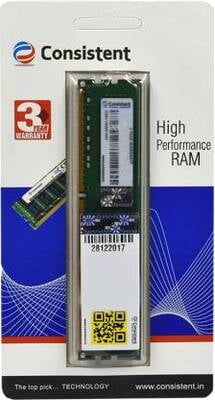 Desktop ram Consistent DDR3 2 GB