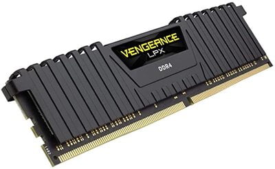 Corsair Vengeance 8GB DDR4 3200MHZ C16 Desktop RAM (Black)