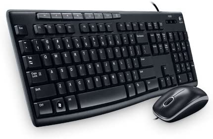 Logitech Media Combo MK200 Keyboard and Optical Mouse